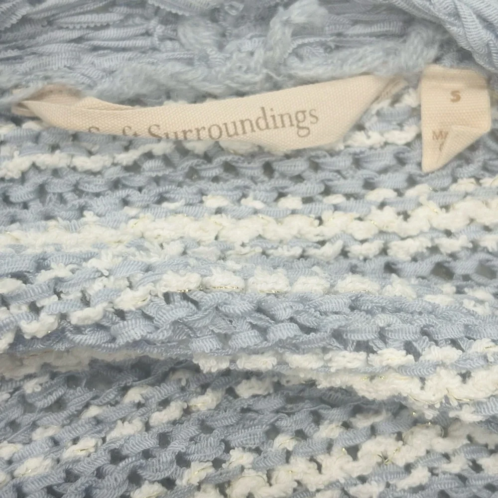 Soft Surroundings women's Lightweight Cardigan size S Open knit